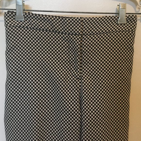 Dalia black and white checked vintage pants - Picture 2 of 6